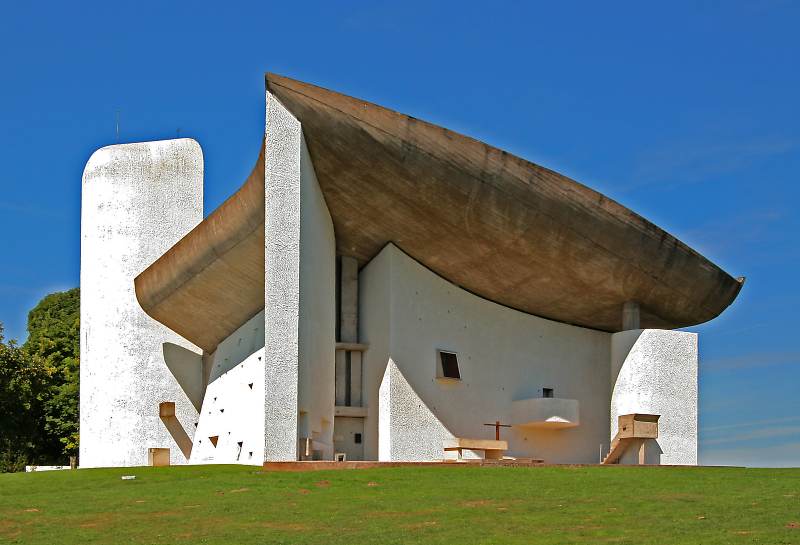 ロンシャンの礼拝堂（Chapelle Notre-Dame du Haut） | 建築 ...