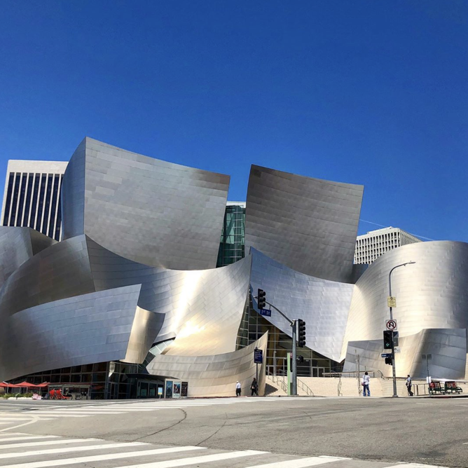 ウォルト ディズニー コンサートホール Walt Disney Concert Hall 建築 インテリアに関する石材メディア
