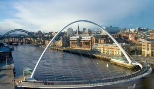 ゲーツヘッド・ミレニアムブリッジ（Gateshead Millennium Bridge）