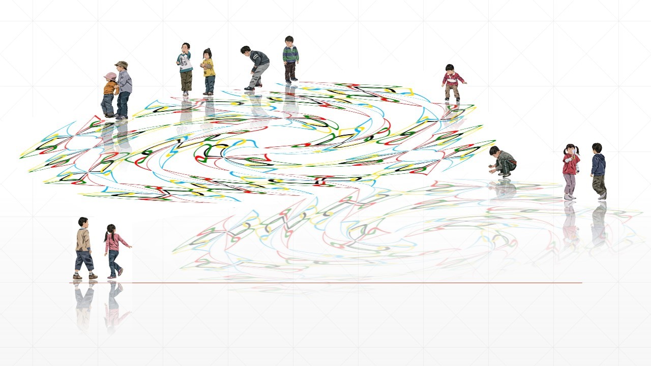 良い子の「五色のながれ」