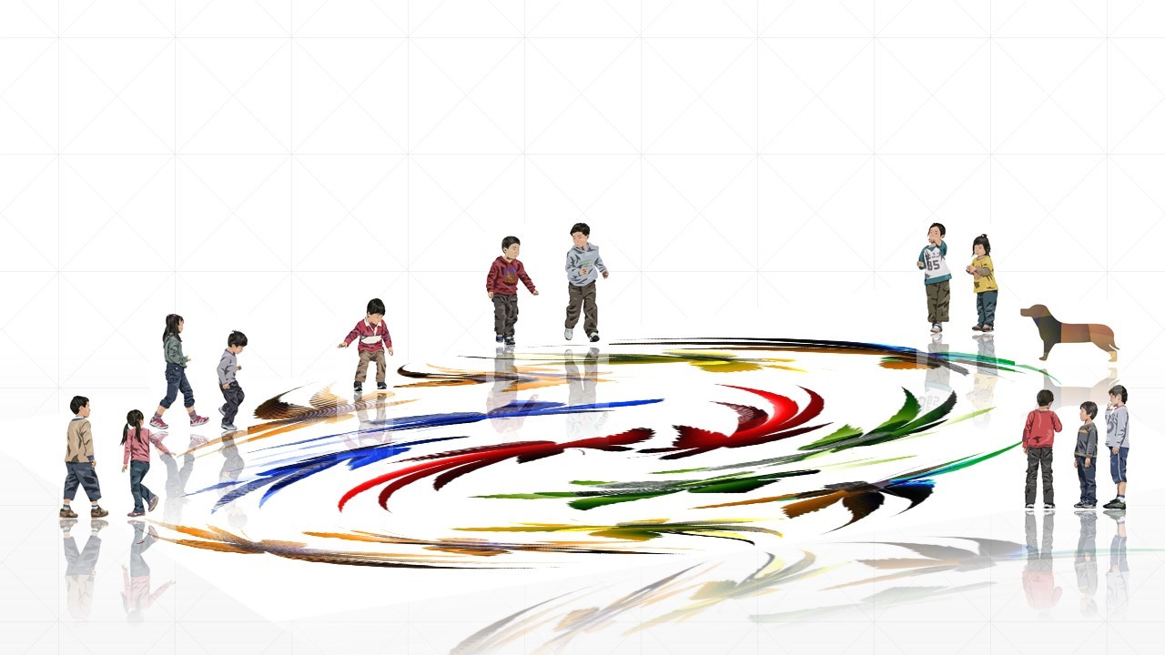 良い子の「はねのうず」― 2